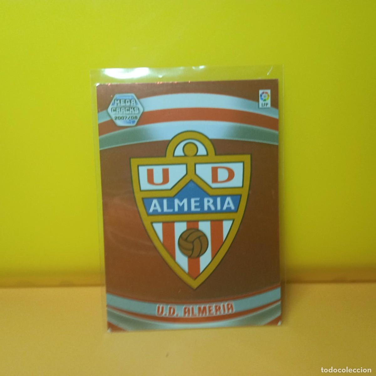 Cromos de F&uacute;tbol: MEGACRACKS 2007 2008 07 08 U.D ALMER&Iacute;A ESCUDO 1