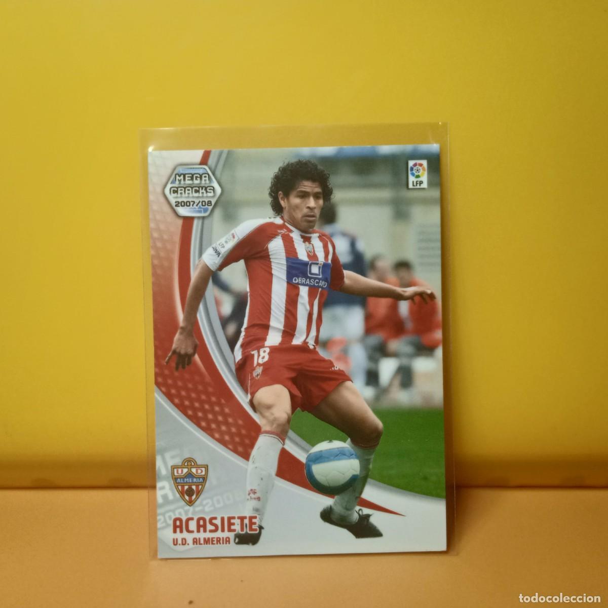 Cromos de F&uacute;tbol: MEGACRACKS 2007 2008 07 08 U.D ALMER&Iacute;A ACASIETE 4