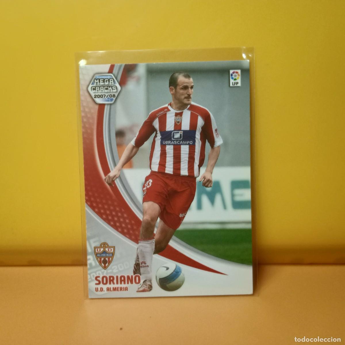 Cromos de F&uacute;tbol: MEGACRACKS 2007 2008 07 08 U.D ALMER&Iacute;A SORIANO 9