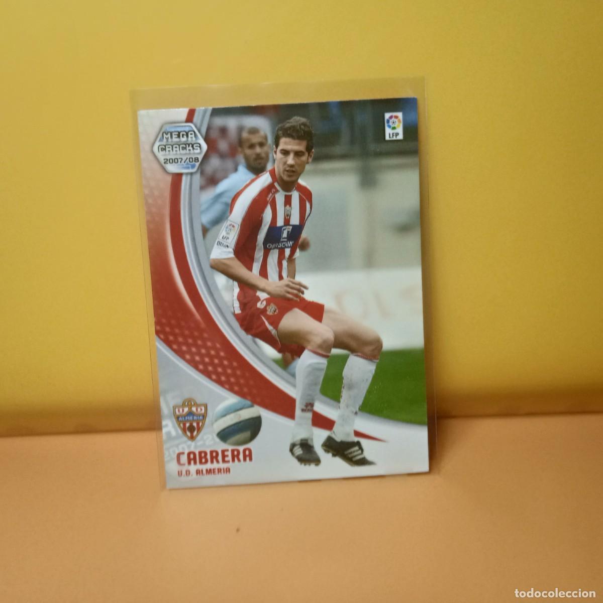 Cromos de F&uacute;tbol: MEGACRACKS 2007 2008 07 08 U.D ALMER&Iacute;A CABRERA 10