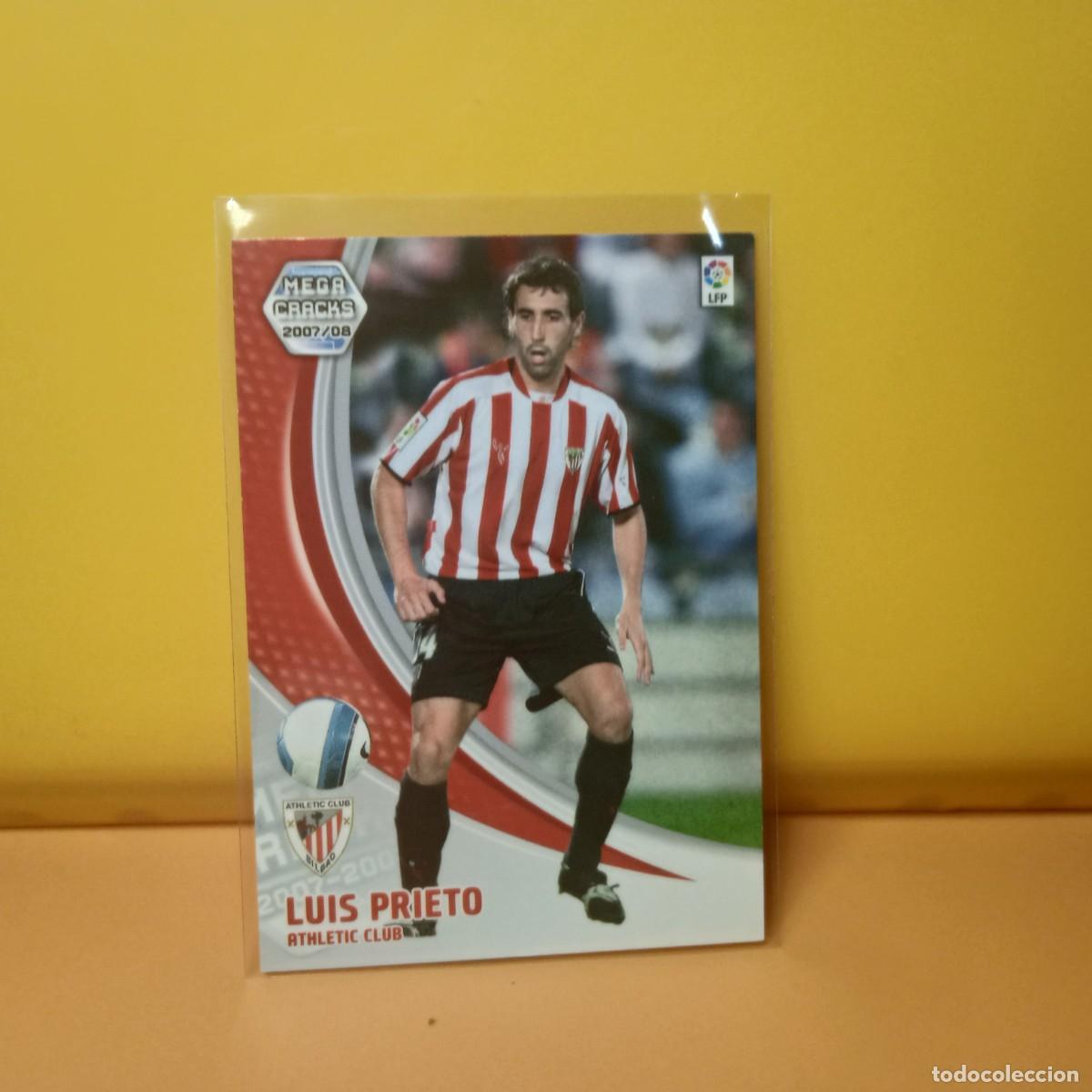 Cromos de F&uacute;tbol: MEGACRACKS 2007 2008 07 08 ATHLETIC DE BILBAO LUIS PRIETO 24