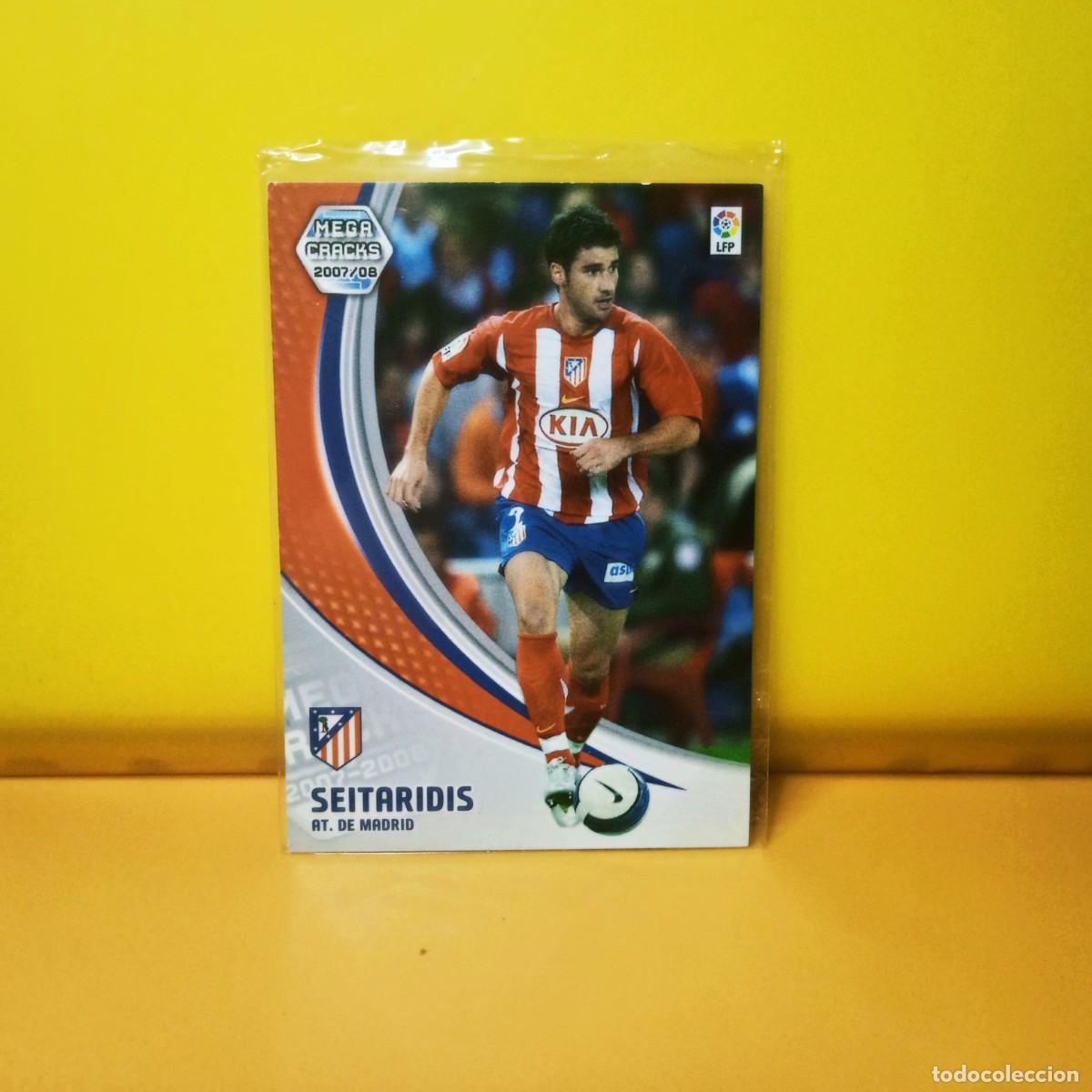 Cromos de F&uacute;tbol: MEGACRACKS 2007 2008 07 08 ATHL&Eacute;TICO DE MADRID SEITARIDIS 39