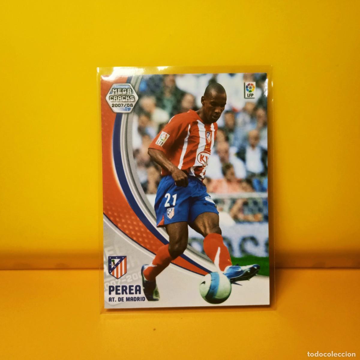 Cromos de F&uacute;tbol: MEGACRACKS 2007 2008 07 08 ATHL&Eacute;TICO DE MADRID PEREA 40