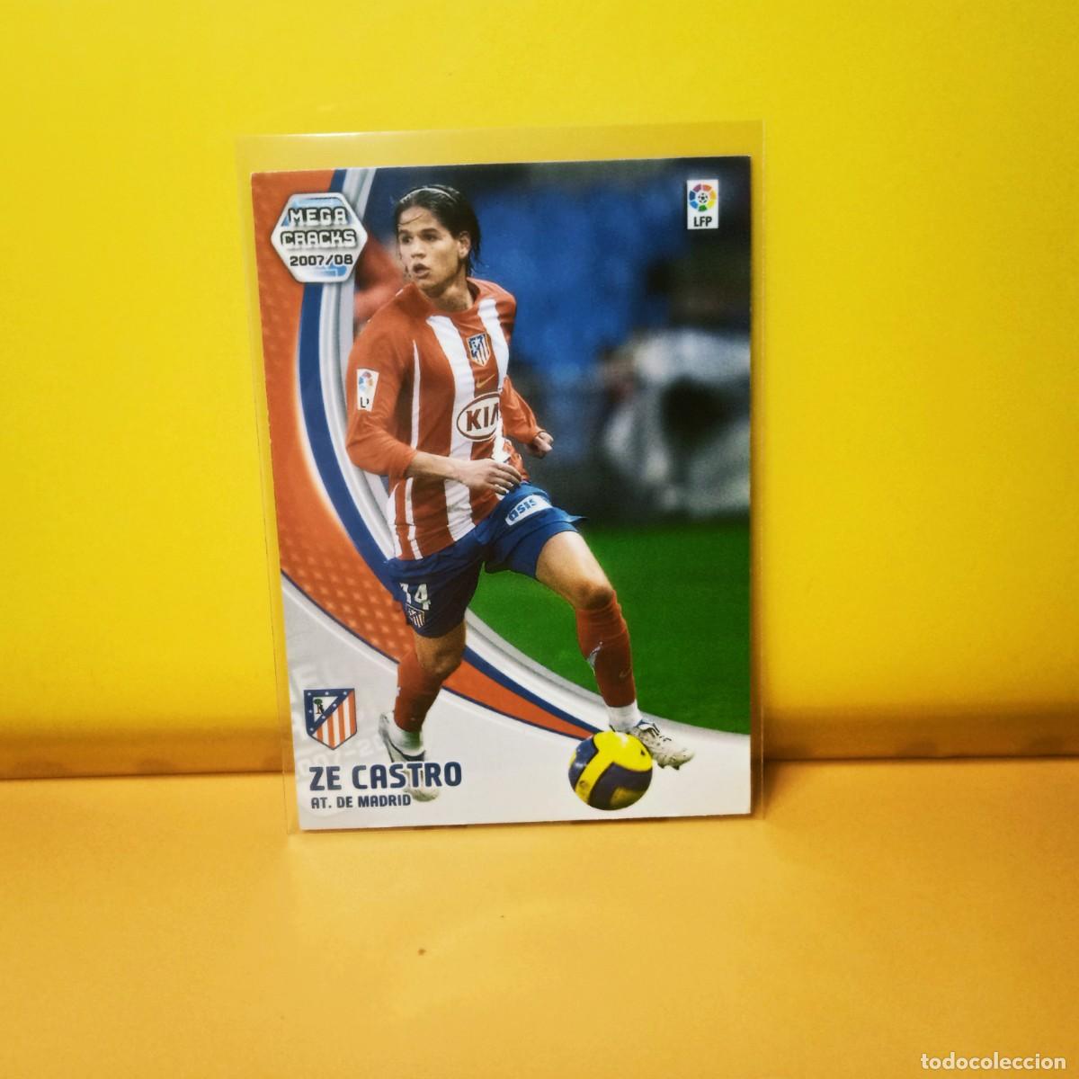 Cromos de F&uacute;tbol: MEGACRACKS 2007 2008 07 08 ATHL&Eacute;TICO DE MADRID ZE CASTRO 41