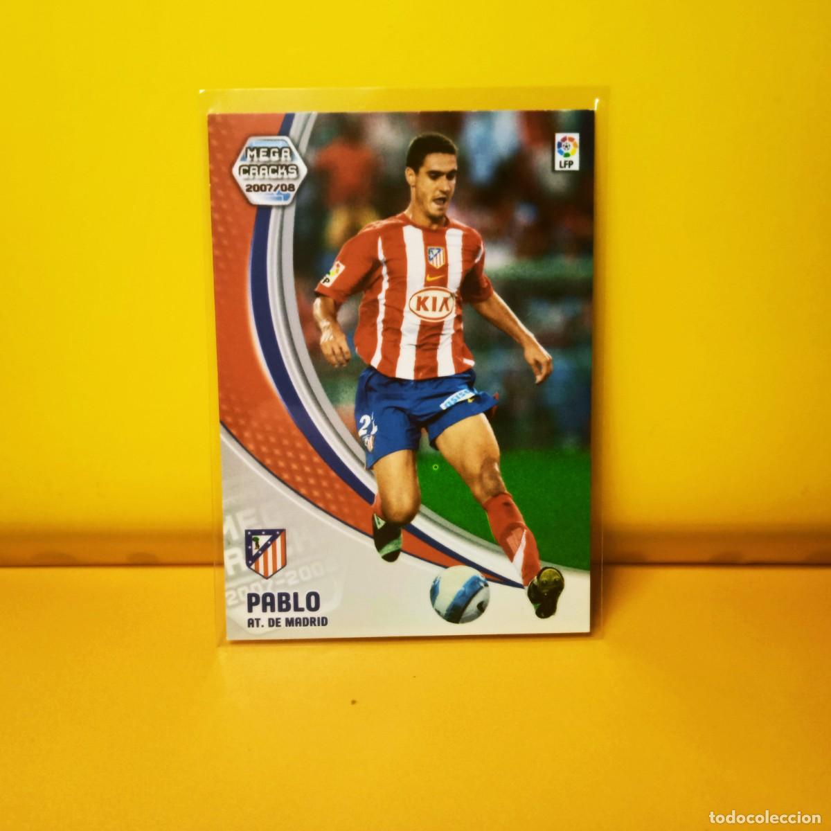 Cromos de F&uacute;tbol: MEGACRACKS 2007 2008 07 08 ATHL&Eacute;TICO DE MADRID PABLO 42