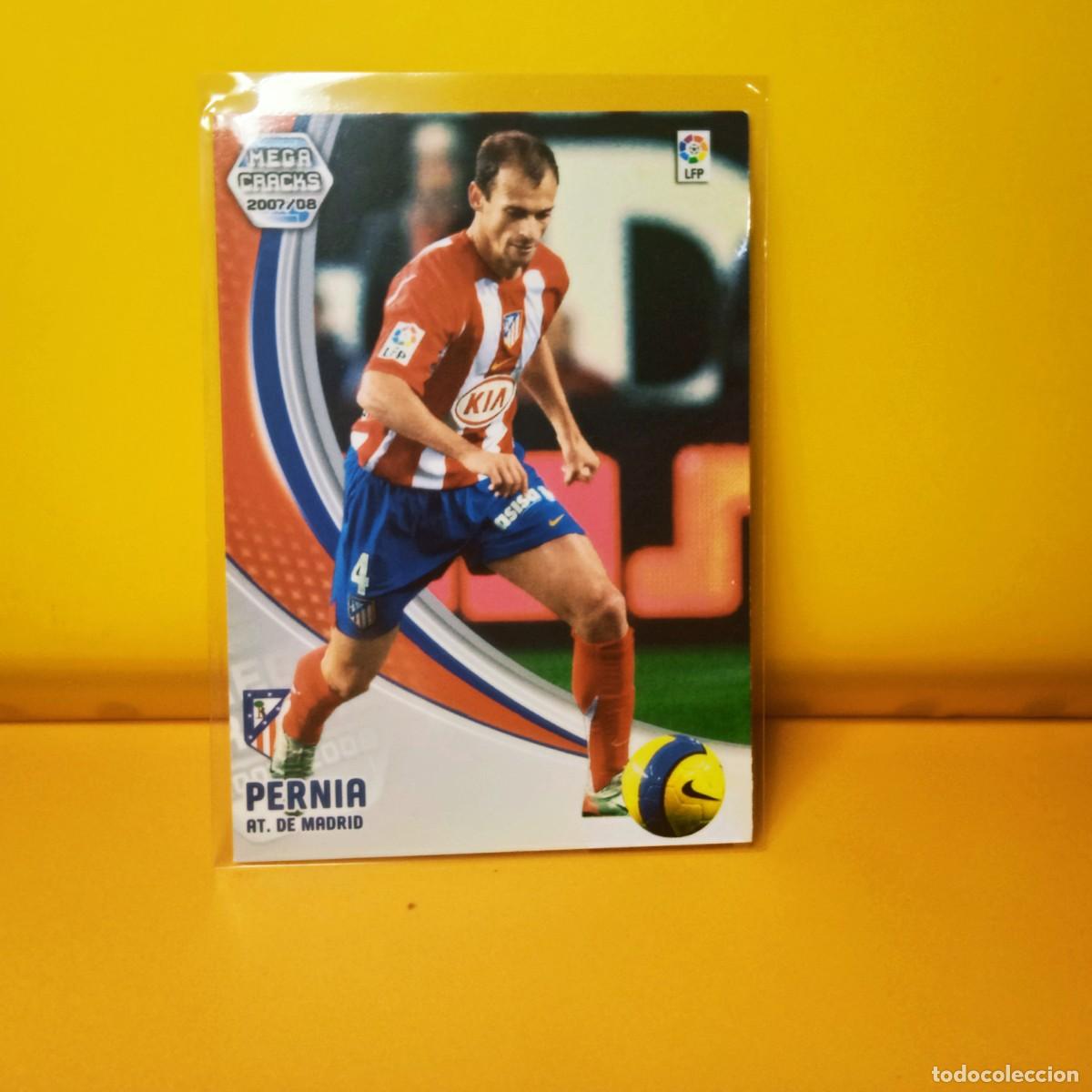Cromos de F&uacute;tbol: MEGACRACKS 2007 2008 07 08 ATHL&Eacute;TICO DE MADRID PERNIA 44