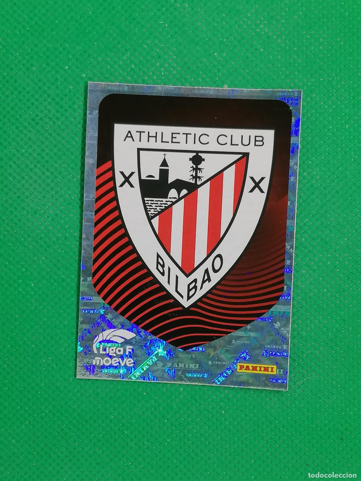Cromos de F&uacute;tbol: 22 ESCUDO ATHLETIC BILBAO ⚽ PANINI LIGA FEMENINA F MOEVE 25 26 2025 2026 ⚽