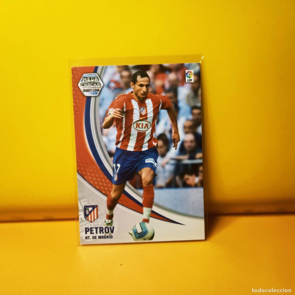 Cromos de F&uacute;tbol: MEGACRACKS 2007 2008 07 08 ATHL&Eacute;TICO DE MADRID PETROV 50
