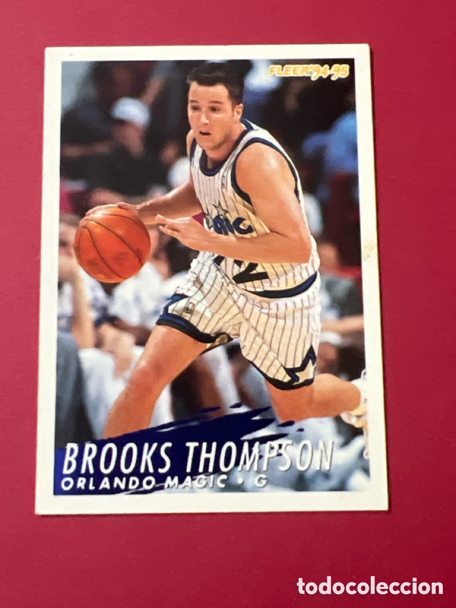 Cromos de F&uacute;tbol: A1165. BROOKS THOMPSON (ORLANDO MAGIC) - N&ordm; 170 - NBA BASKETBALL 1994-1995 - FLEER 94-95.