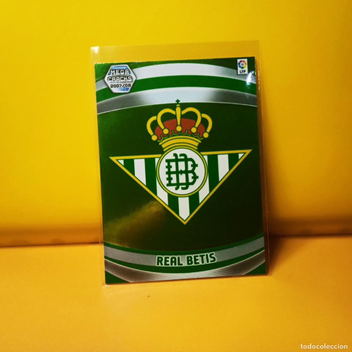 Cromos de F&uacute;tbol: MEGACRACKS 2007 2008 07 08 REAL BETIS ESCUDO 73