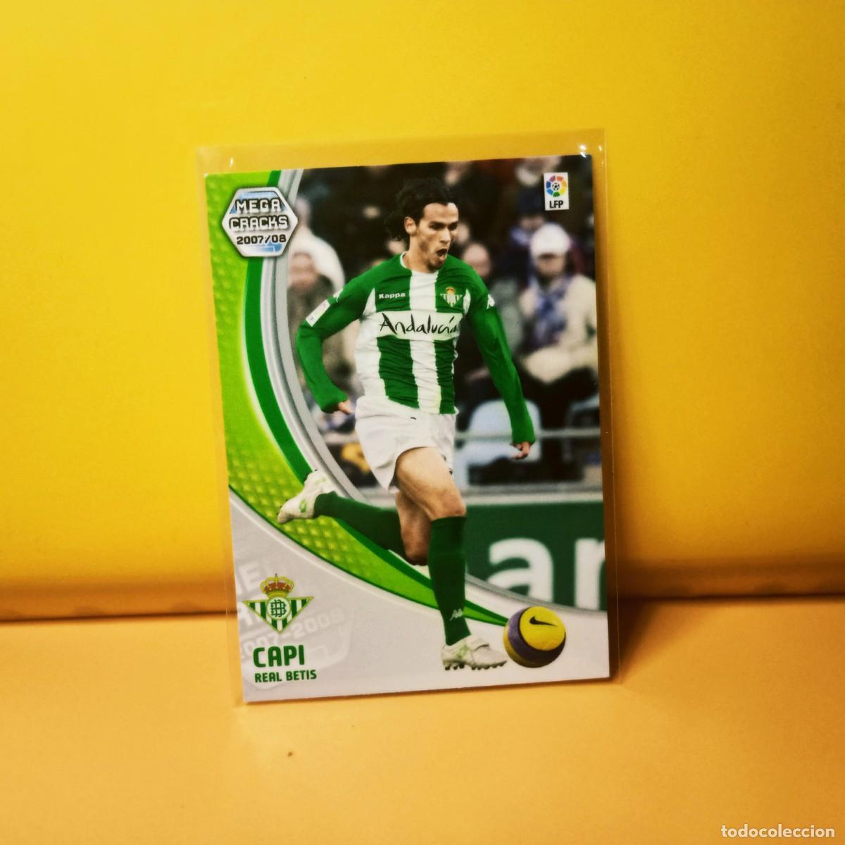 Cartes &agrave; collectionner de Football: MEGACRACKS 2007 2008 07 08 REAL BETIS CAPI 85