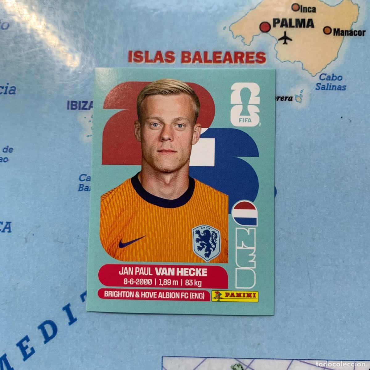 Cromos de Futebol: Pa&iacute;ses Bajos n&uacute;mero 9 cromo panini Mundial Fifa World Cup 2026