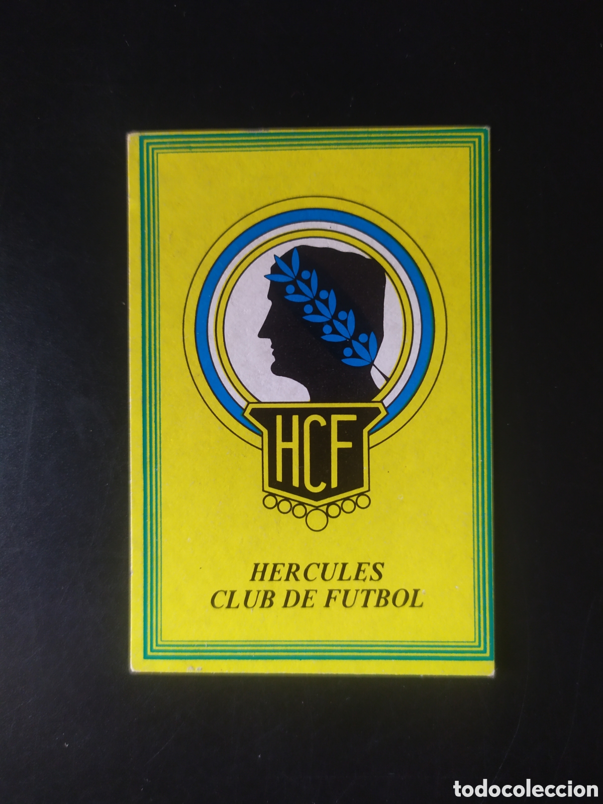Cromos de F&uacute;tbol: Super futbol 85 editorial Rollan escudo H&eacute;rcules sin pegar