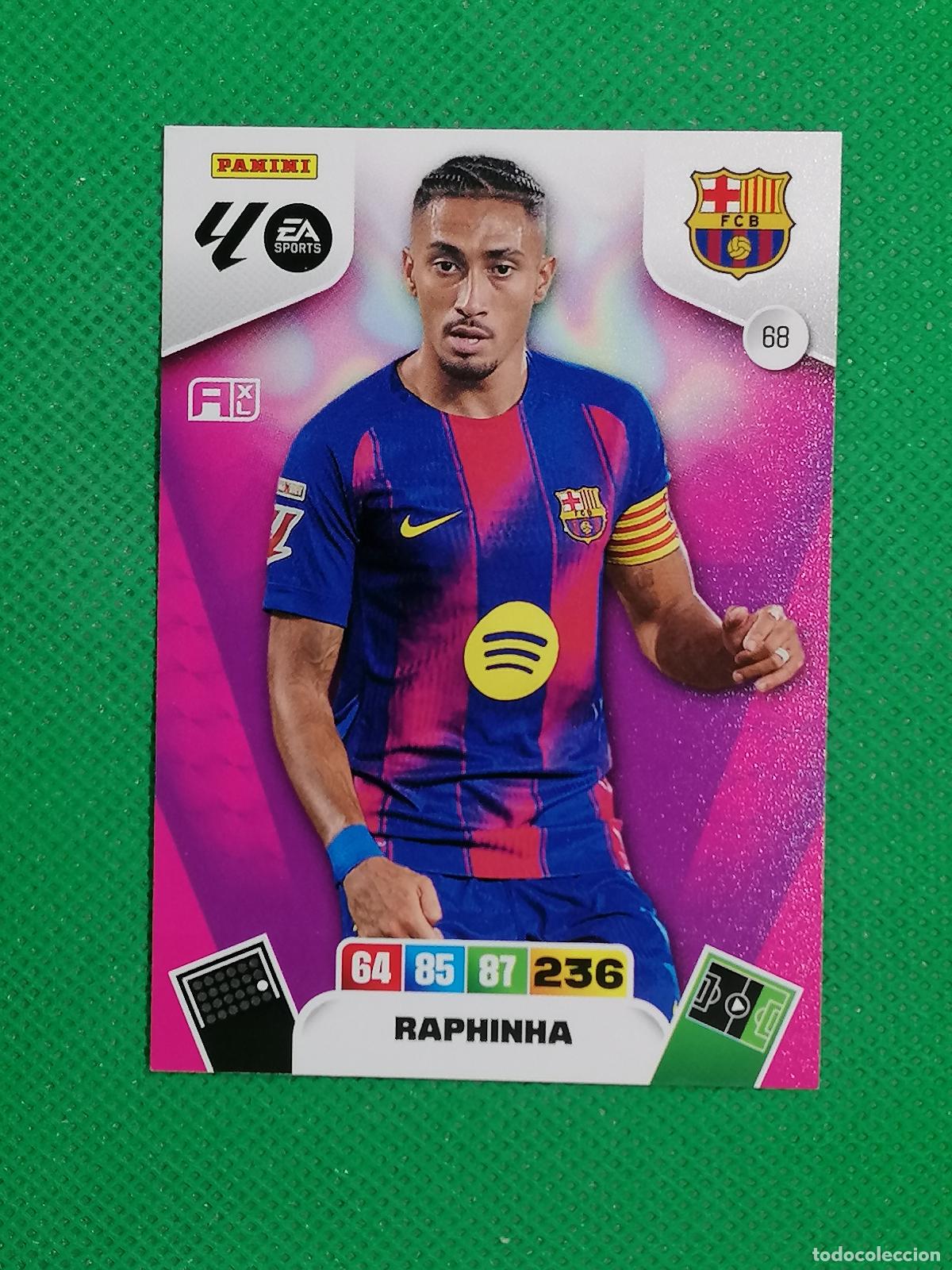 Cromos de F&uacute;tbol: 68 RAPHINHA BARCELONA ⚽ LIGA ADRENALYN XL 2025 2026 25 26 ⚽