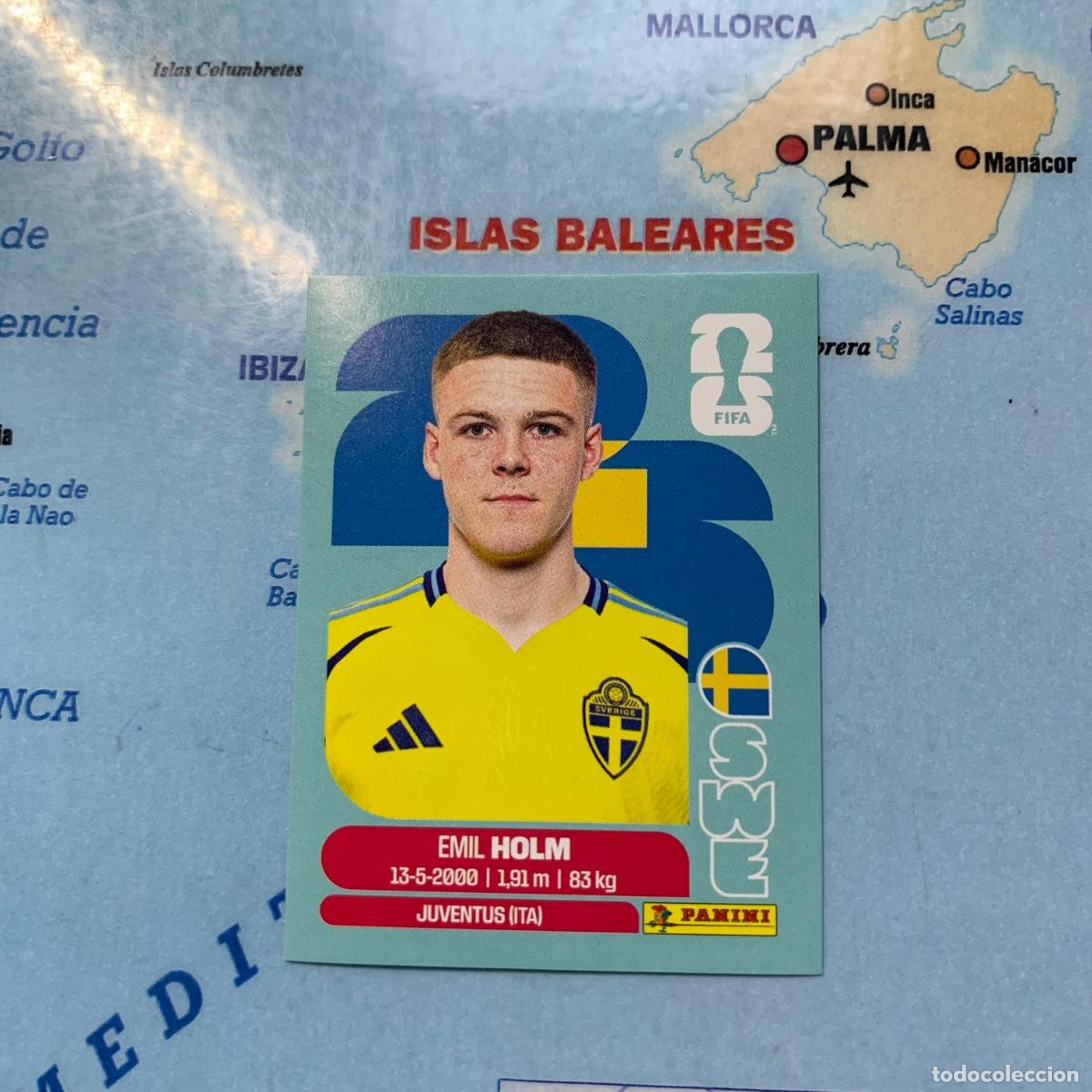 Cromos de F&uacute;tbol: Suecia n&uacute;mero 5 cromo panini Mundial Fifa World Cup 2026