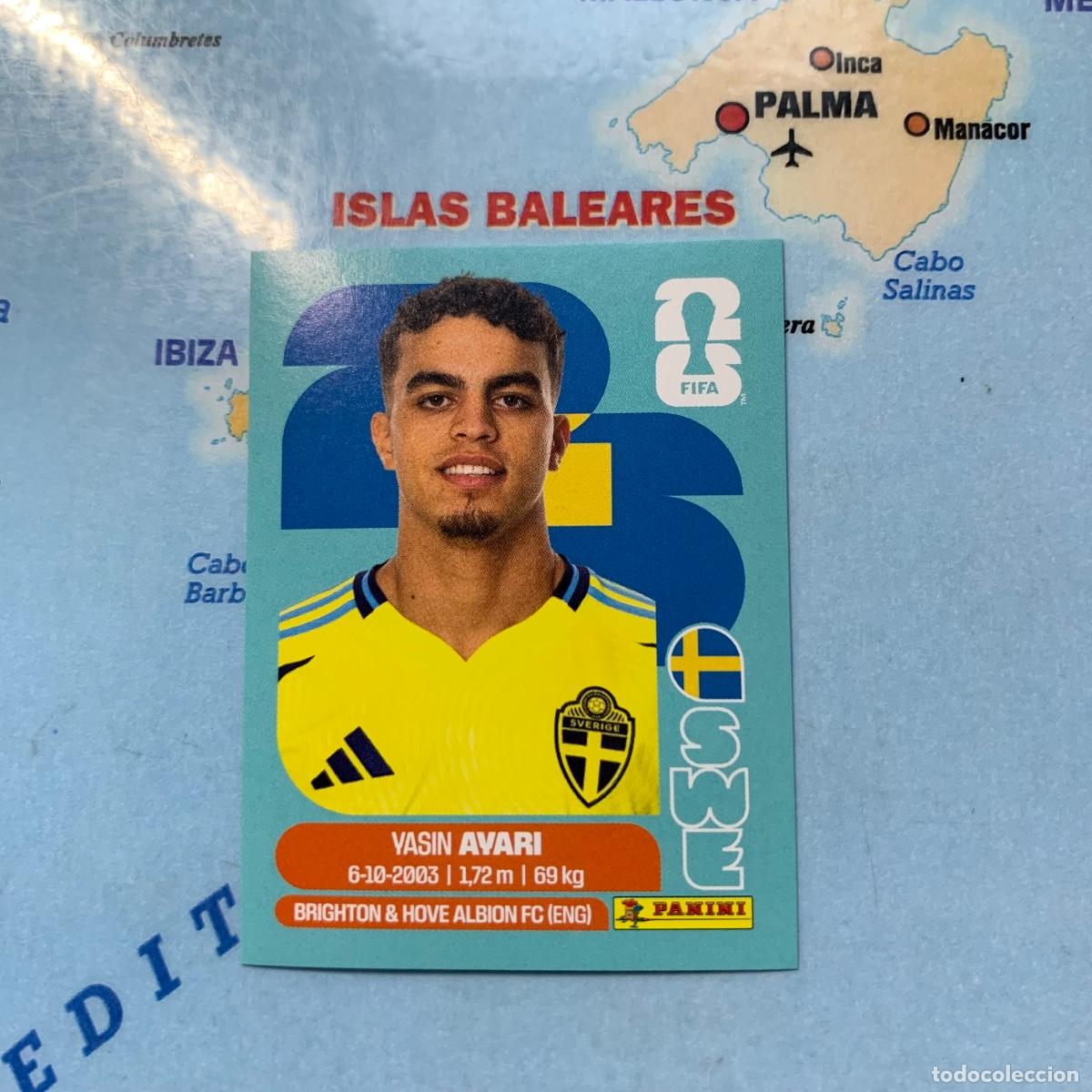 Cromos de F&uacute;tbol: Suecia n&uacute;mero 11 cromo panini Mundial Fifa World Cup 2026