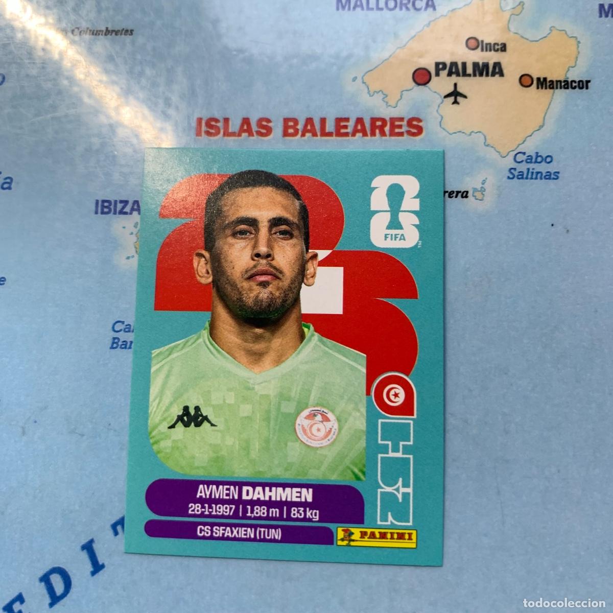 Cromos de F&uacute;tbol: Tunez n&uacute;mero 3 cromo panini Mundial Fifa World Cup 2026