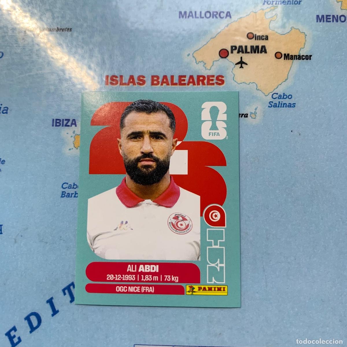 Cromos de F&uacute;tbol: Tunez n&uacute;mero 7 cromo panini Mundial Fifa World Cup 2026