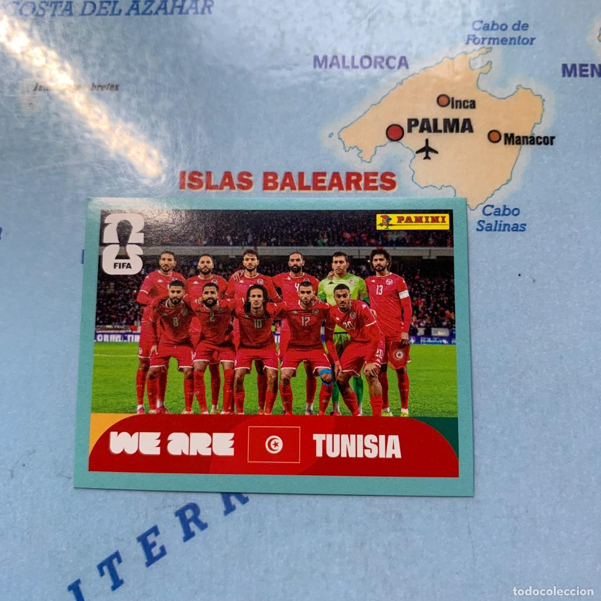 Cromos de F&uacute;tbol: Tunez n&uacute;mero 13 cromo panini Mundial Fifa World Cup 2026