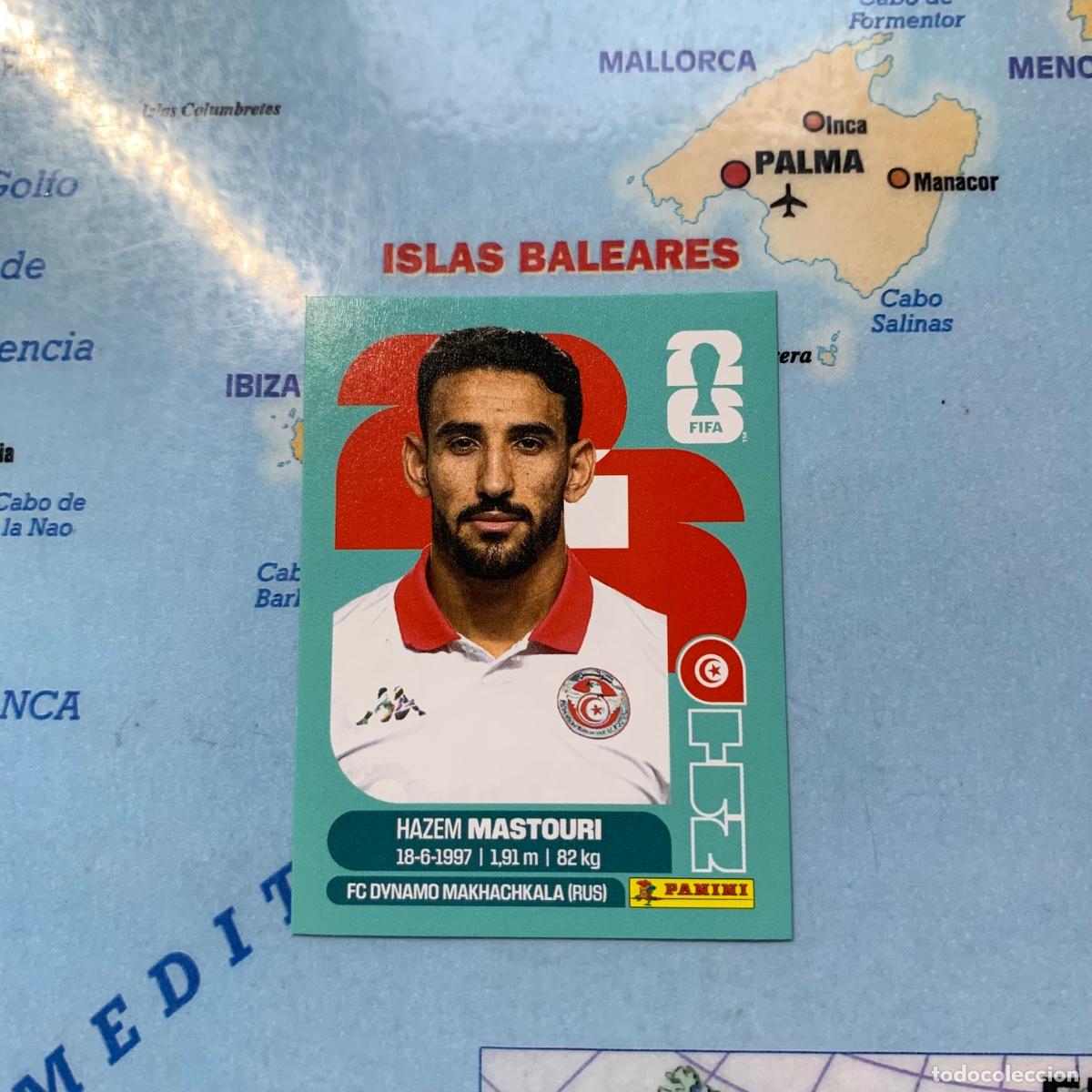 Cromos de F&uacute;tbol: Tunez n&uacute;mero 17 cromo panini Mundial Fifa World Cup 2026