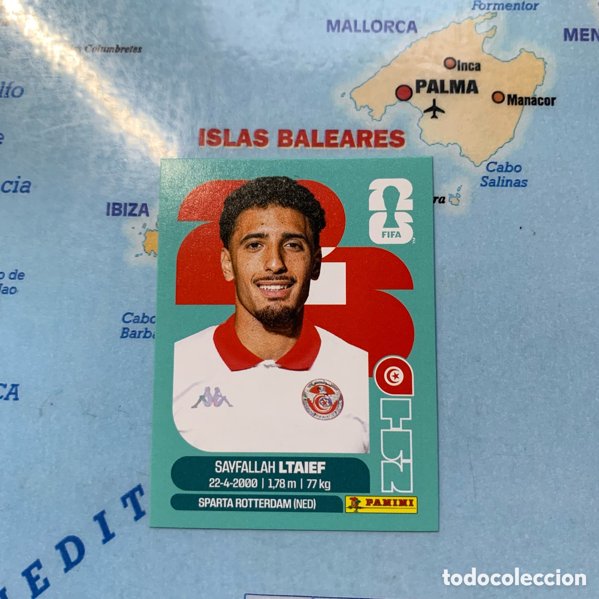 Cromos de F&uacute;tbol: Tunez n&uacute;mero 19 cromo panini Mundial Fifa World Cup 2026