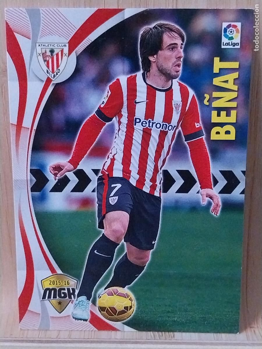 Cromos de F&uacute;tbol: BE&Ntilde;AT ATHLETIC BILBAO PANINI MGK MEGAKRAKS 2015 15 16 CROMO 14 ORIGINAL TRADING CARD
