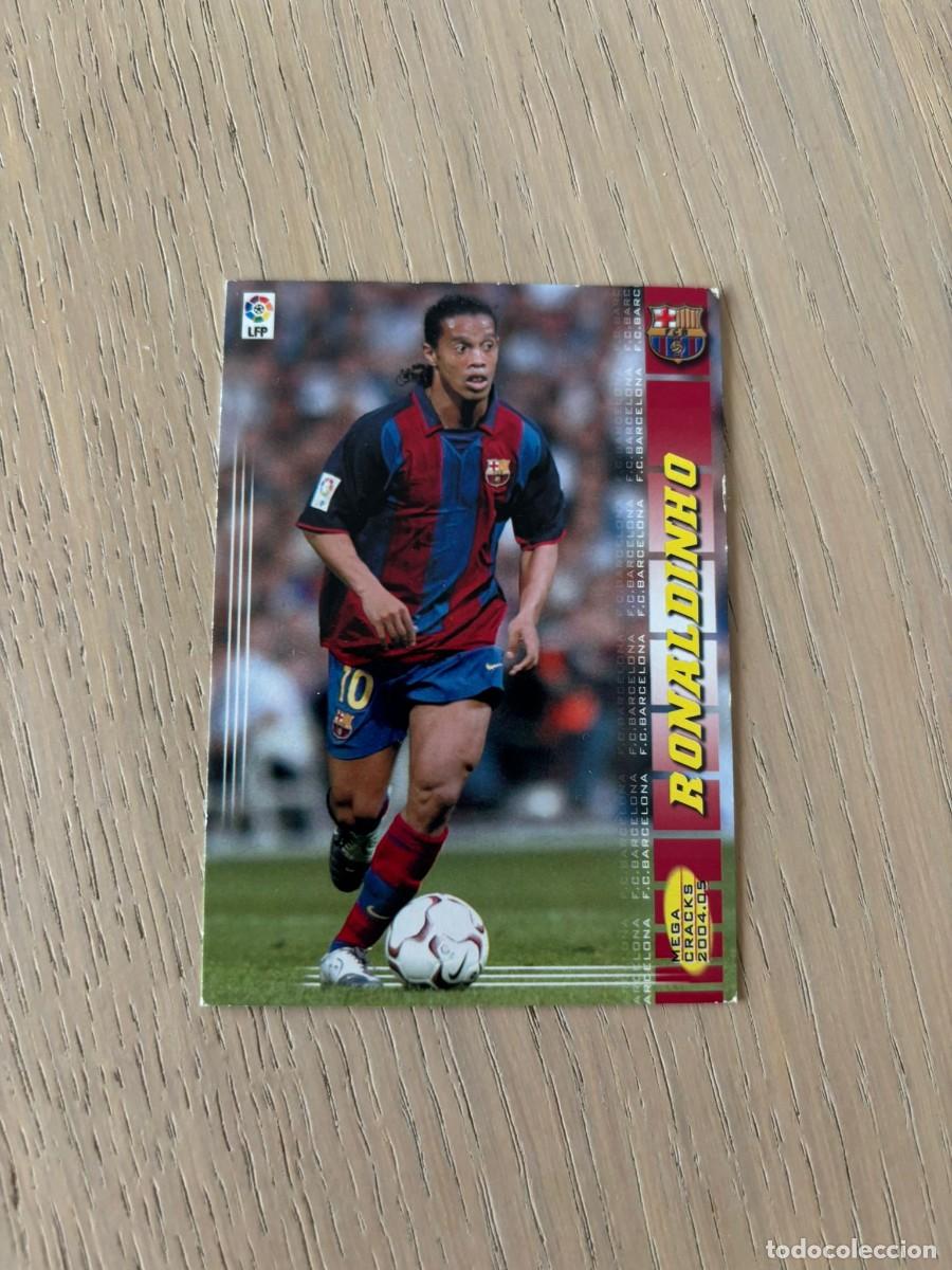 Fu&szlig;ball-Sticker: Lote cromos Ronaldinho panini megacracks