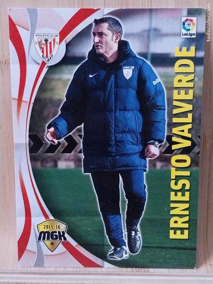 Cromos de F&uacute;tbol: VALVERDE ATHLETIC BILBAO PANINI MGK MEGAKRAKS 2015 15 16 CROMO 2 * ORIGINAL TRADING CARD