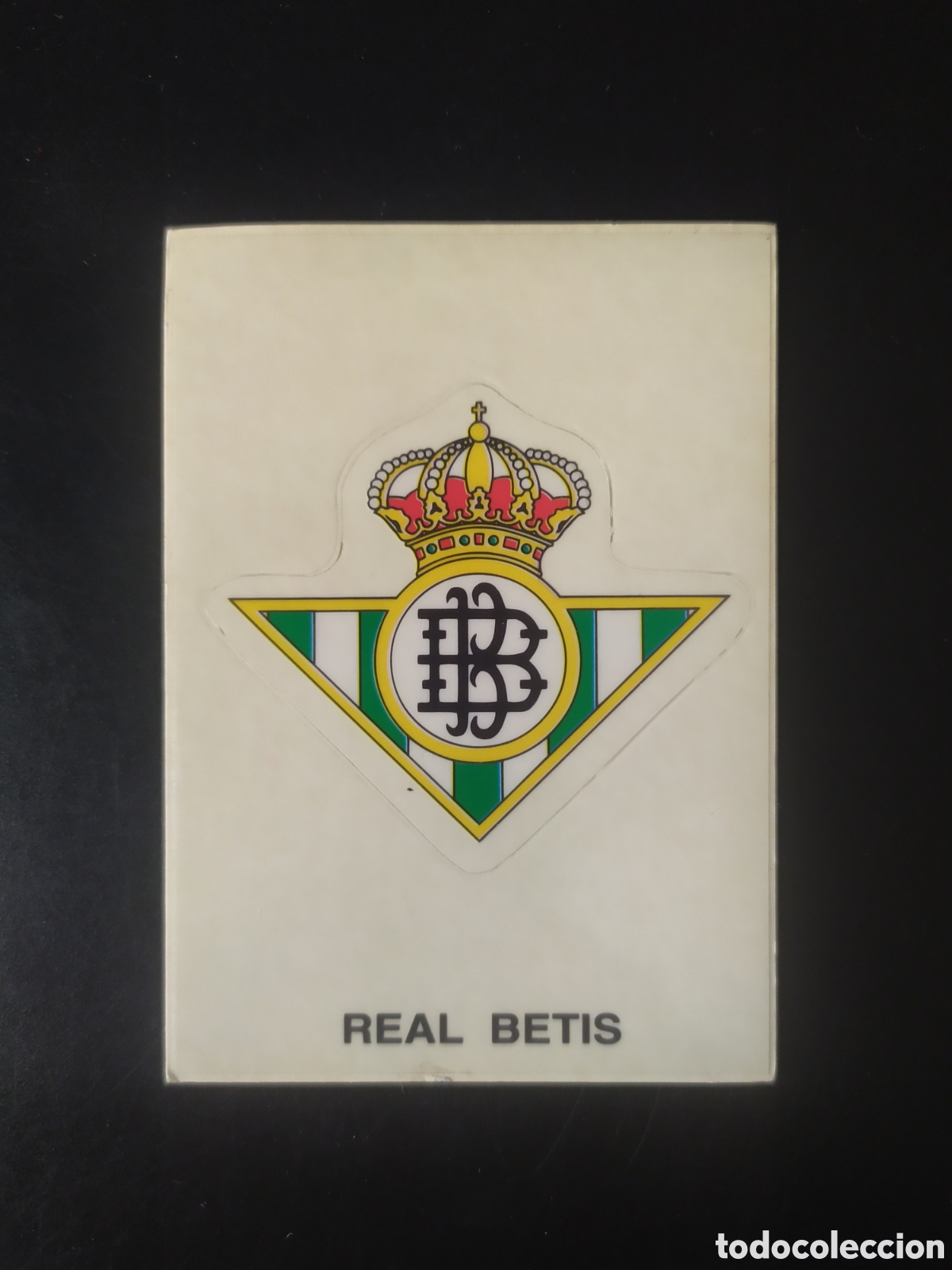 Cromos de F&uacute;tbol: Liga 1994 1995 94 95 panini escudo n&deg; 73 Real Betis