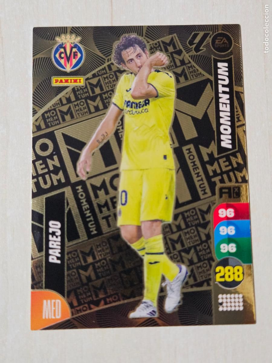 Fu&szlig;ball-Sticker: FICHA PAREJO - ADRENALYN 24 25 - PANINI 2024 - 25 - CROMO - MOMENTUM