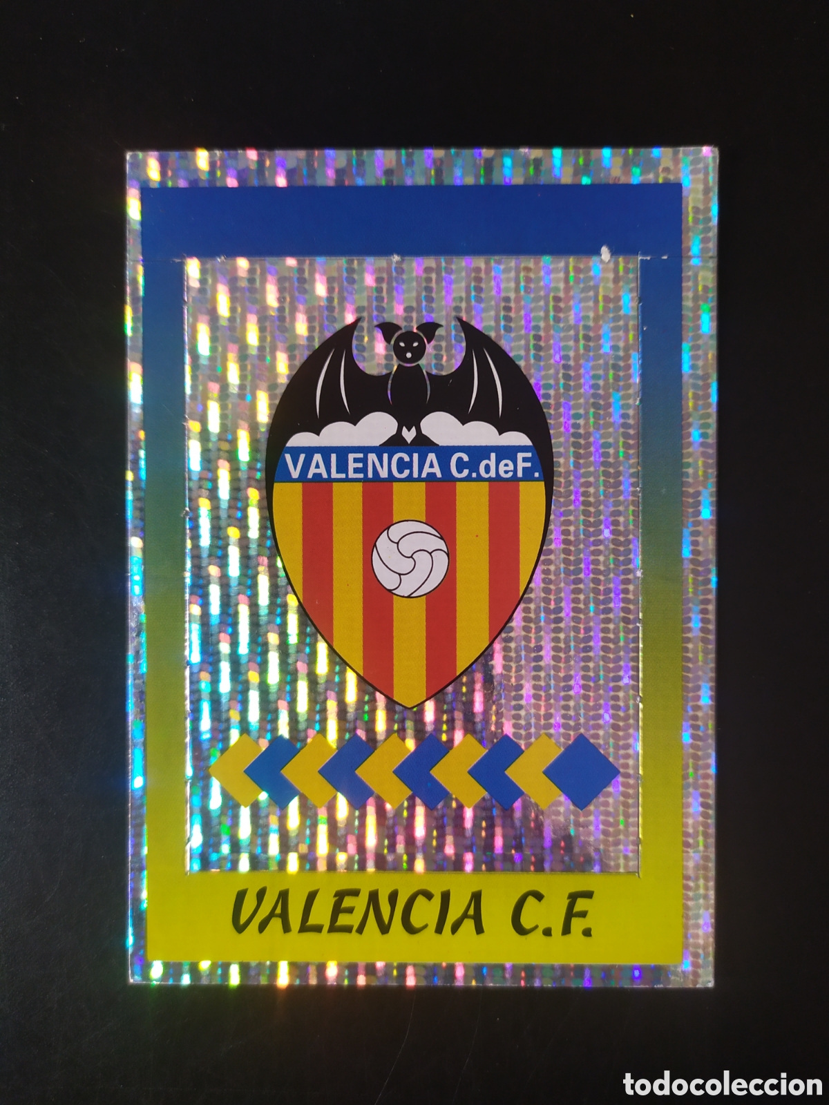 Cromos de F&uacute;tbol: Liga 1997 1998 97 98 panini sports escudo pop up Valencia I