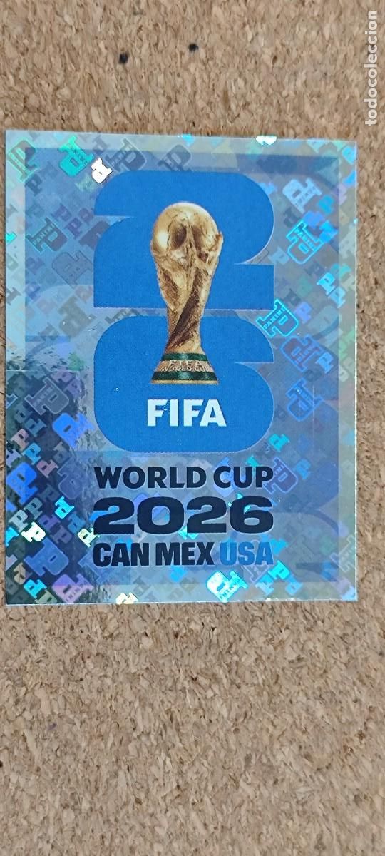 Cromos de F&uacute;tbol: FIFA WORLD CUP 2026 STICKER EMBLEMA DE WORLD CUP CAN/MEX/USA # 8 PANINI