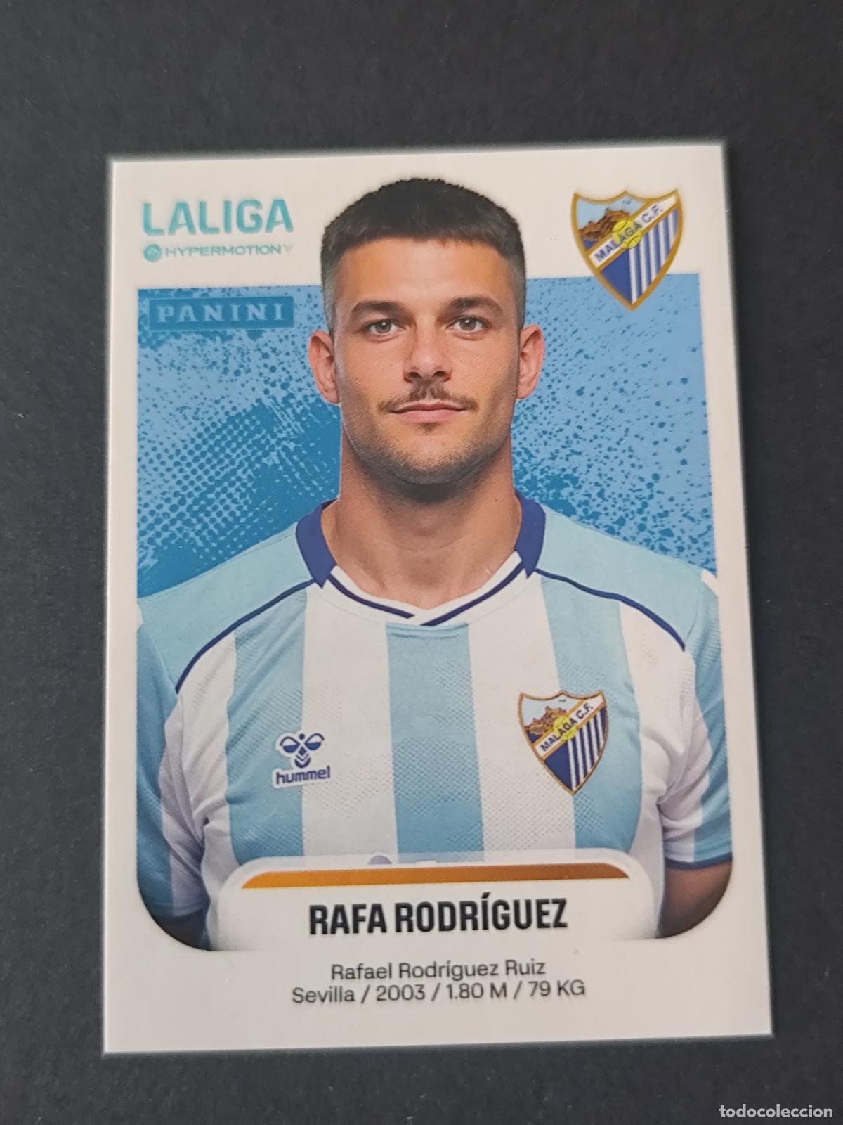 Cromos de F&uacute;tbol: 300 RAFA RODR&Iacute;GUEZ M&Aacute;LAGA SEGUNDA 2&ordf; DIVISI&Oacute;N LIGA HYPERMOTION 2025 2026 25 26