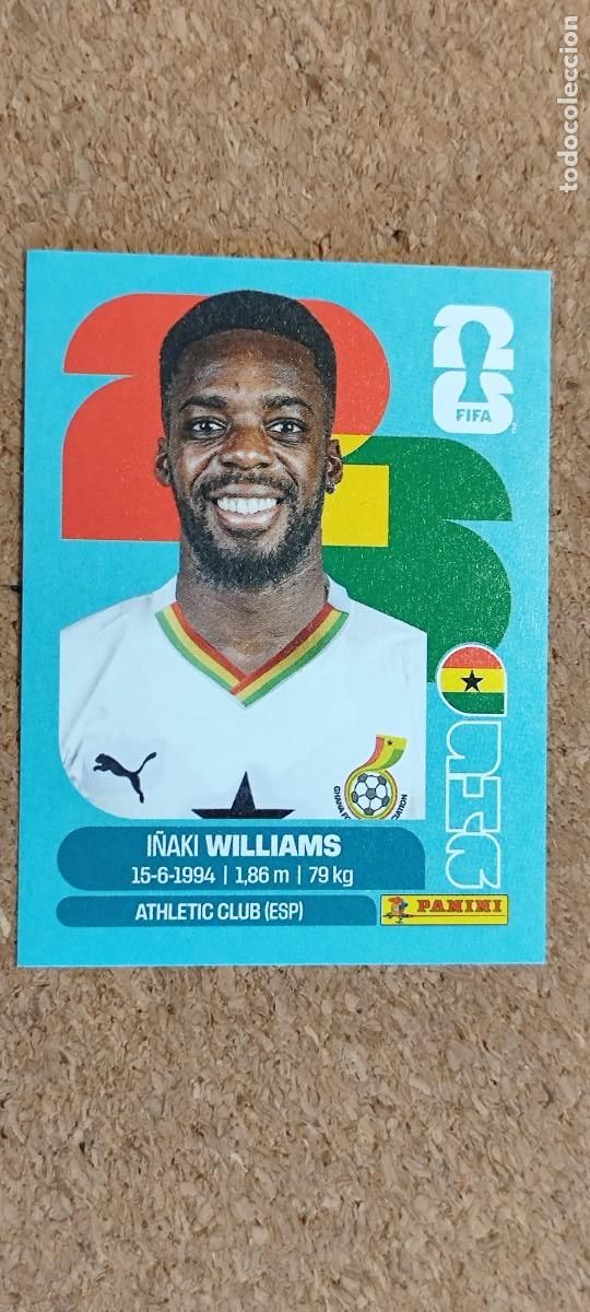 Cromos de F&uacute;tbol: FIFA WORLD CUP 2026 STICKER I&Ntilde;AKI WILLIAMS GHANA # GHA15 PANINI