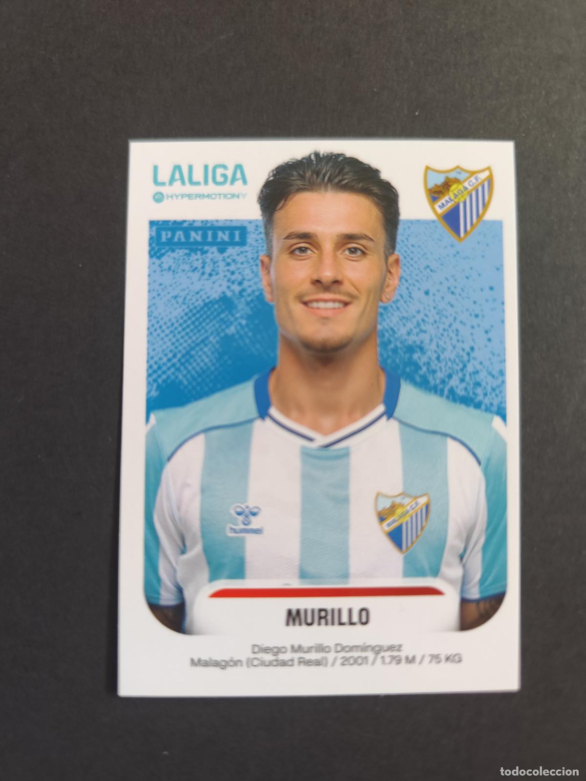 Cromos de F&uacute;tbol: 292 MURILLO M&Aacute;LAGA SEGUNDA 2&ordf; DIVISI&Oacute;N LIGA HYPERMOTION 2025 2026 25 26 PEDIDO M&Iacute;NIMO 2&euro;