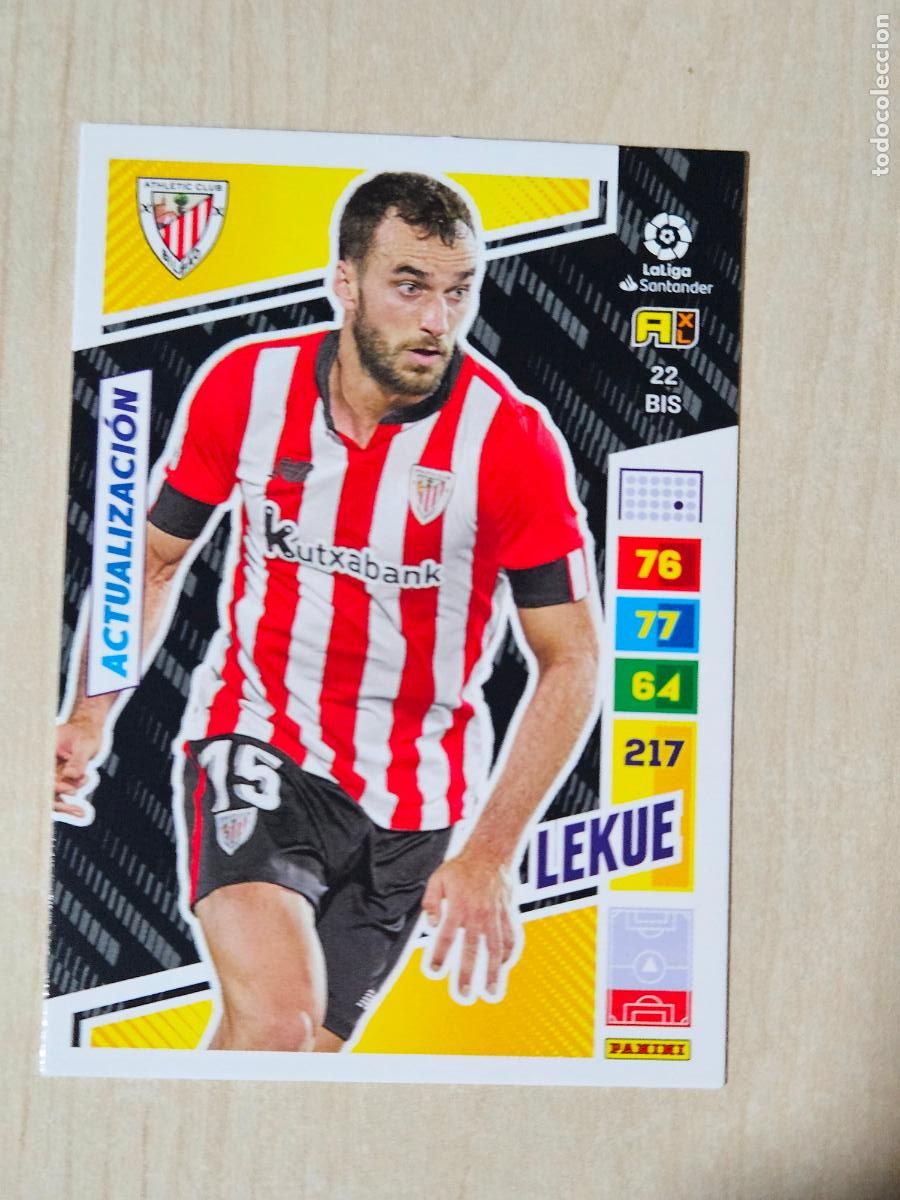 Cromos de F&uacute;tbol: FICHA N&ordm; 22 BIS - LEKUE - ADRENALYN 22 23 - PANINI 2022 - 23 - CROMO - ACTUALIZACION