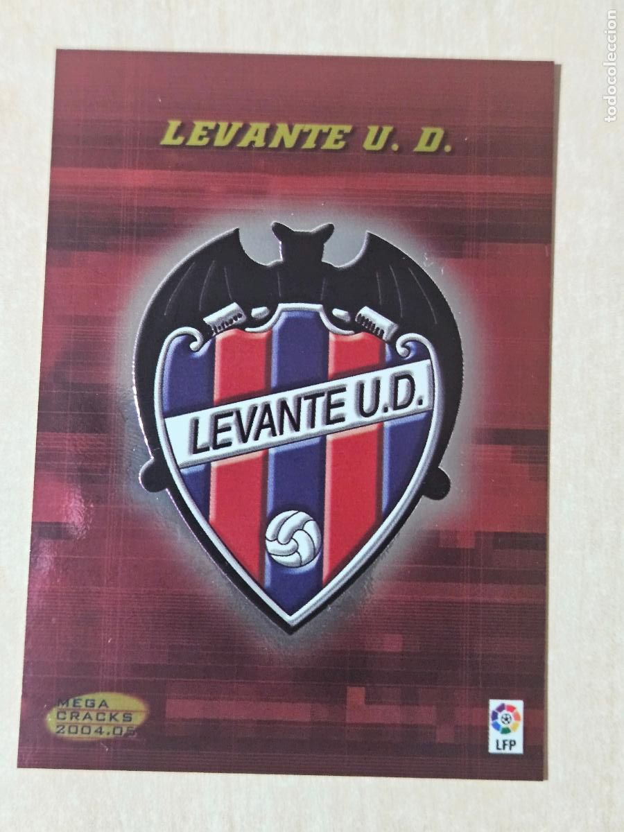 Cromos de F&uacute;tbol: CROMO N&ordm; 145 ESCUDO - MEGACRACKS 2004 05 - LEVANTE