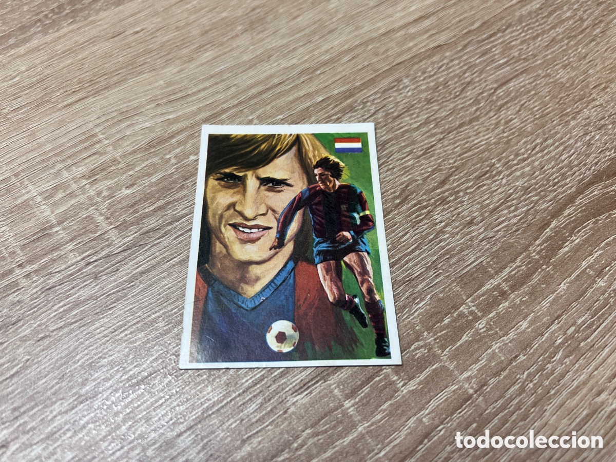 Cromos de f&uacute;tbol: 1979 CRUYFF N&ordm; 54 QUELCOM DESPERGADO