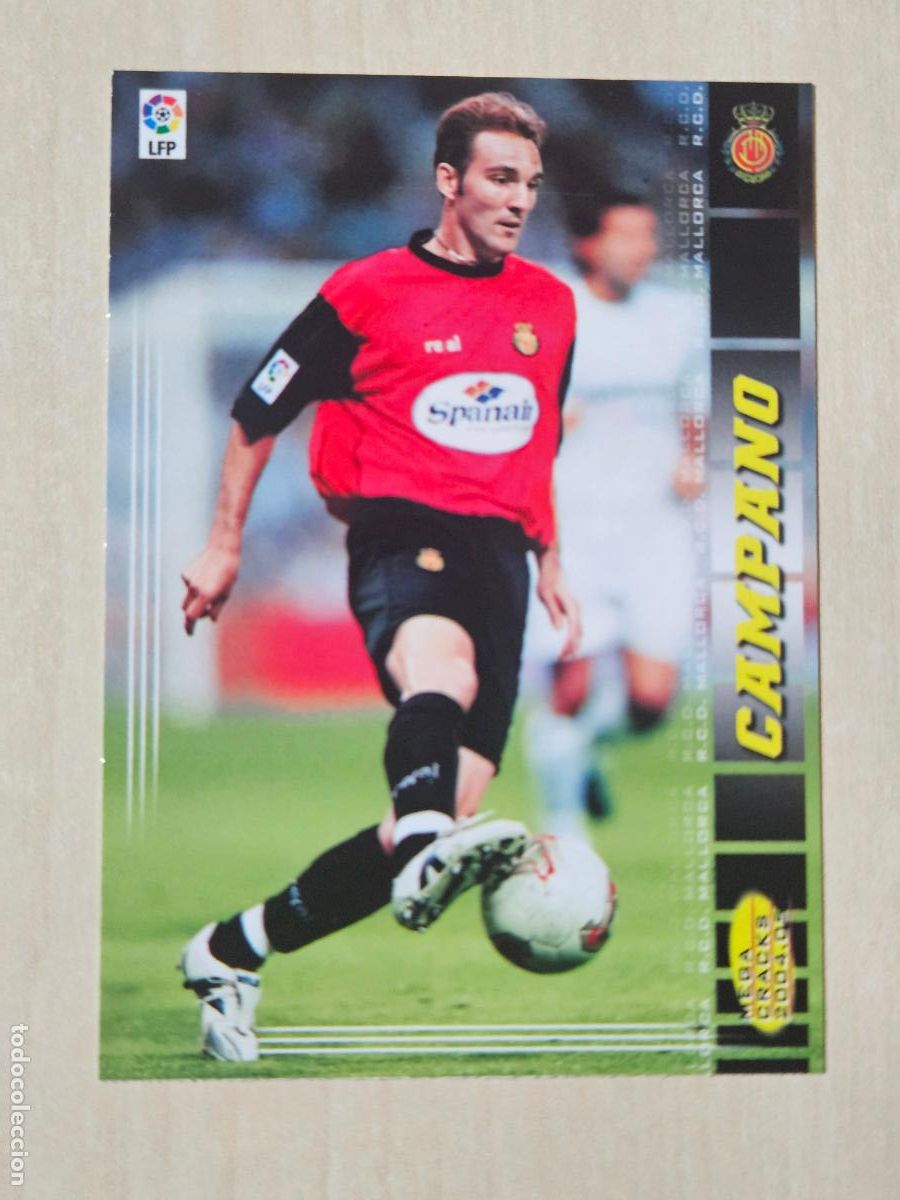 Cromos de F&uacute;tbol: CROMO N&ordm; 210 CAMPANO - MEGACRACKS 2004 05 - MALLORCA - CORREGIDA
