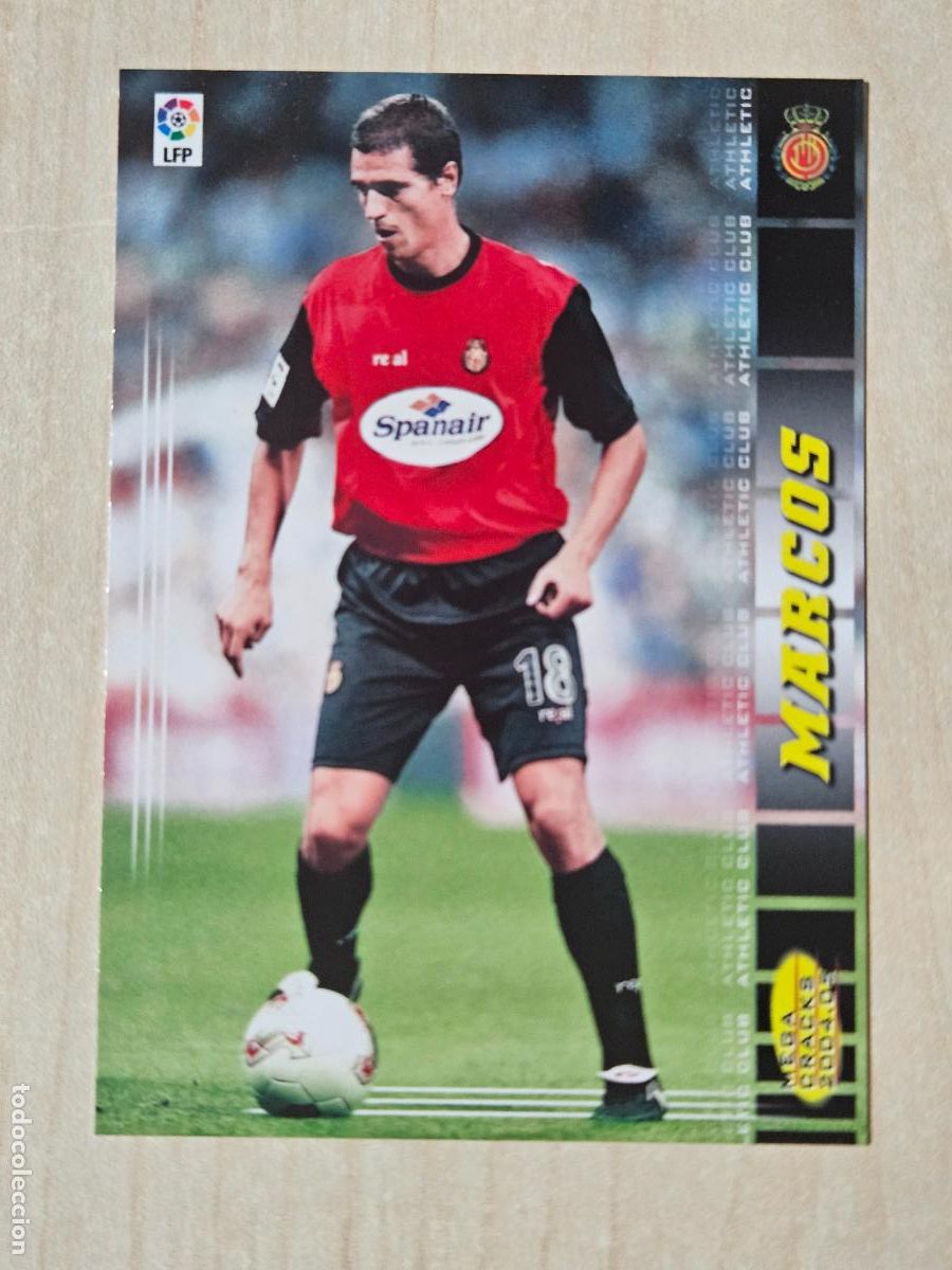 Cromos de F&uacute;tbol: CROMO N&ordm; 212 MARCOS - MEGACRACKS 2004 05 - MALLORCA - ERROR ATHLETIC BILBAO