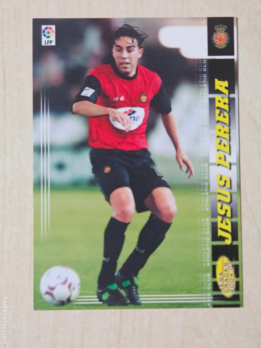 Cromos de F&uacute;tbol: CROMO N&ordm; 214 JESUS PERERA - MEGACRACKS 2004 05 - MALLORCA - ERROR ATHLETIC DE BILBAO