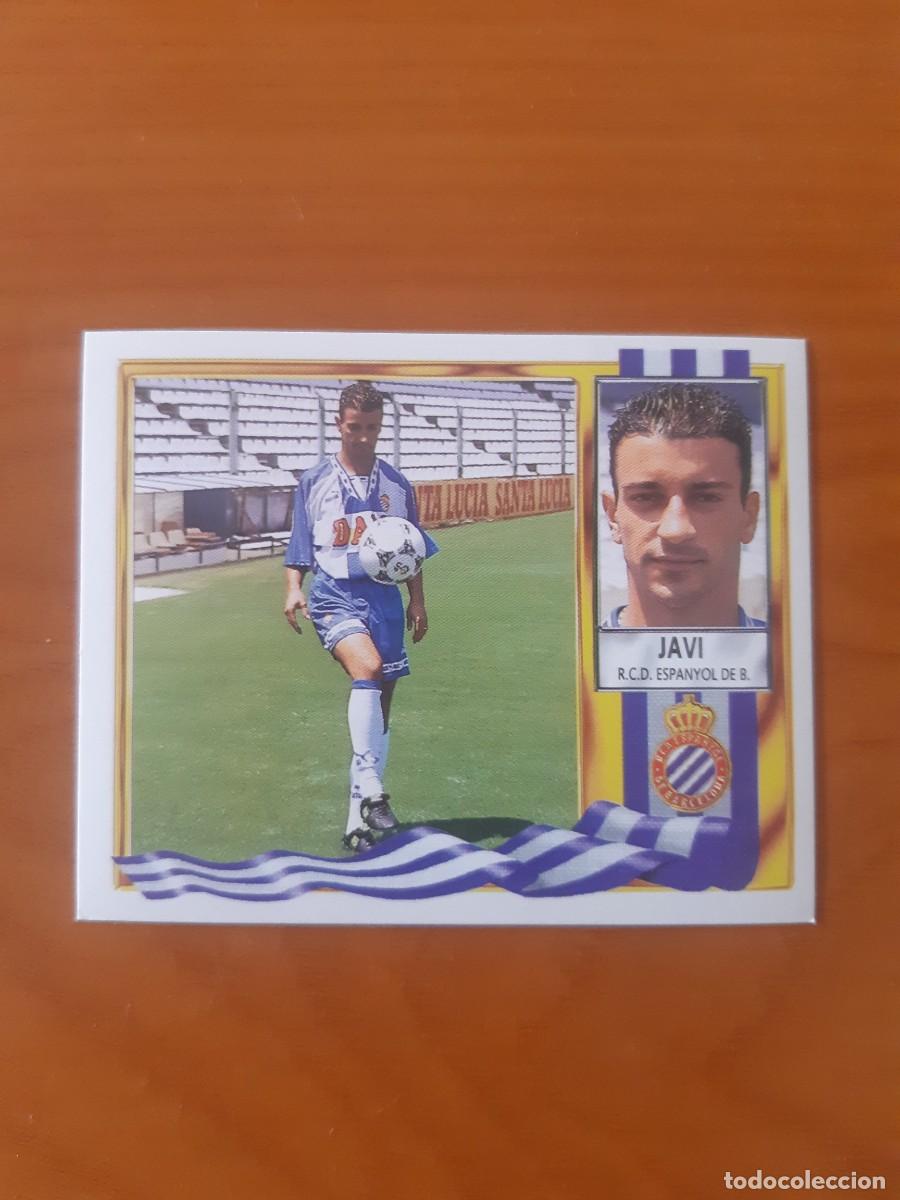 Cromos de F&uacute;tbol: FICHAJE 19 JAVI ESPA&Ntilde;OL LIGA 95-96 ESTE. NUNCA PEGADO, SIN PEGAR