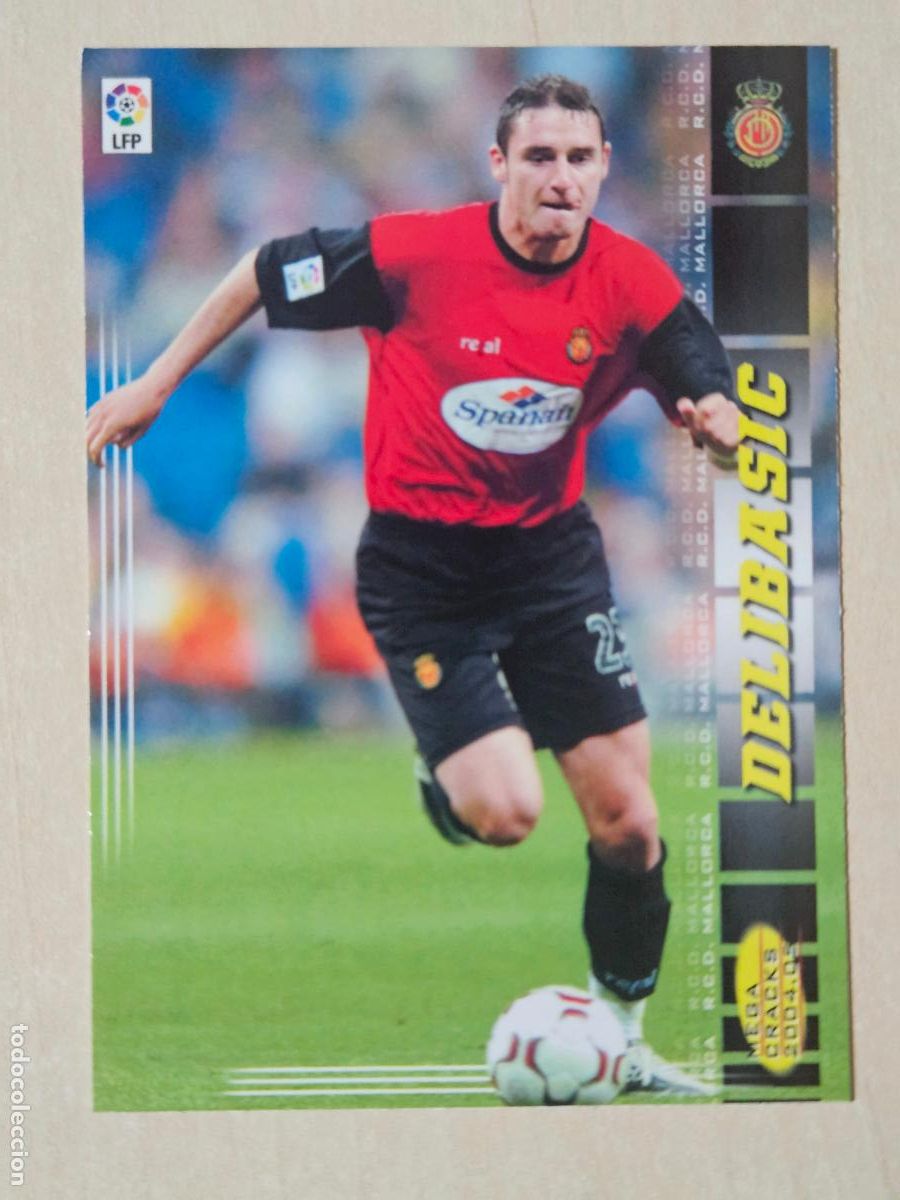 Cromos de F&uacute;tbol: CROMO N&ordm; 216 DELIBASIC - MEGACRACKS 2004 05 - MALLORCA - CORREGIDA