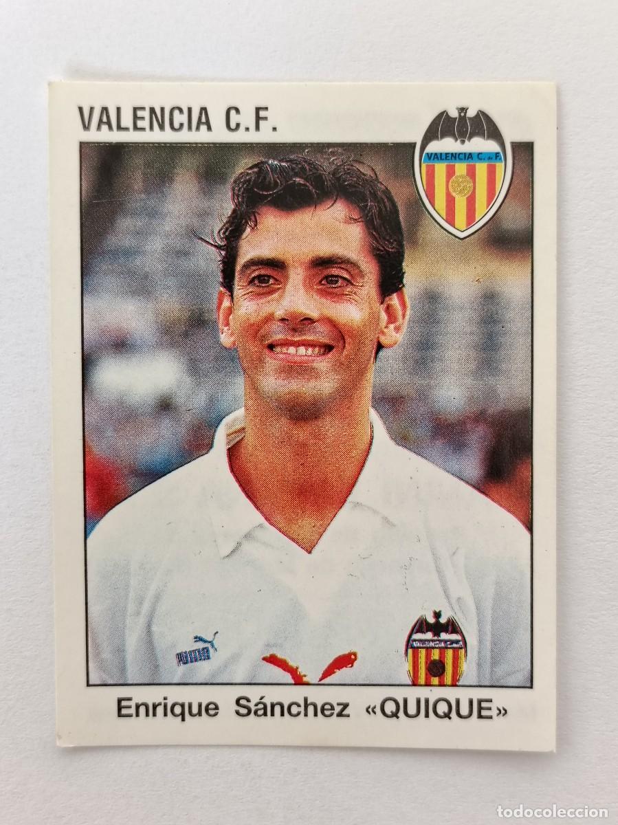 Cromos de F&uacute;tbol: #312 QUIQUE (VALENCIA C.F.) LIGA 93/94 PANINI