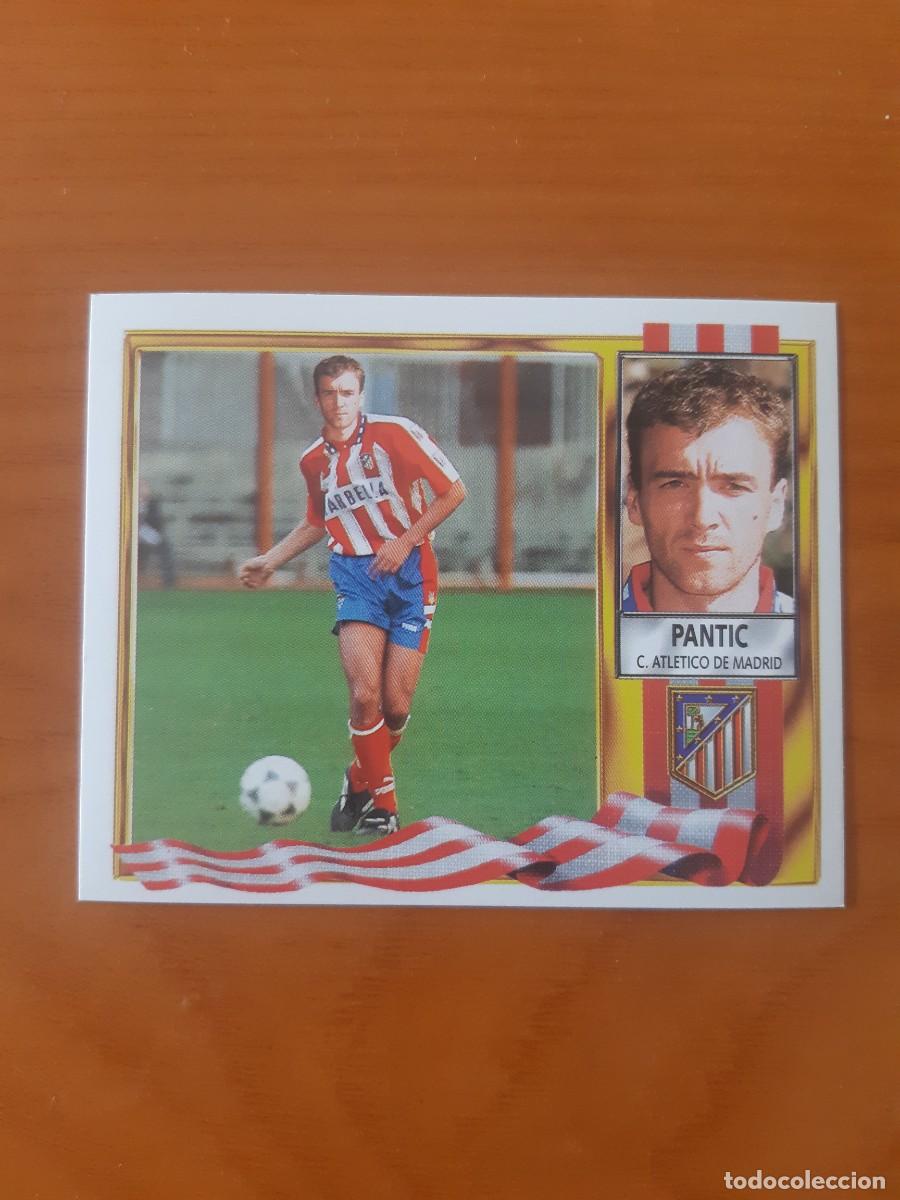 Cromos de F&uacute;tbol: COLOCA PANTIC ATL&Eacute;TICO MADRID LIGA 95-96 ESTE. NUNCA PEGADO, SIN PEGAR
