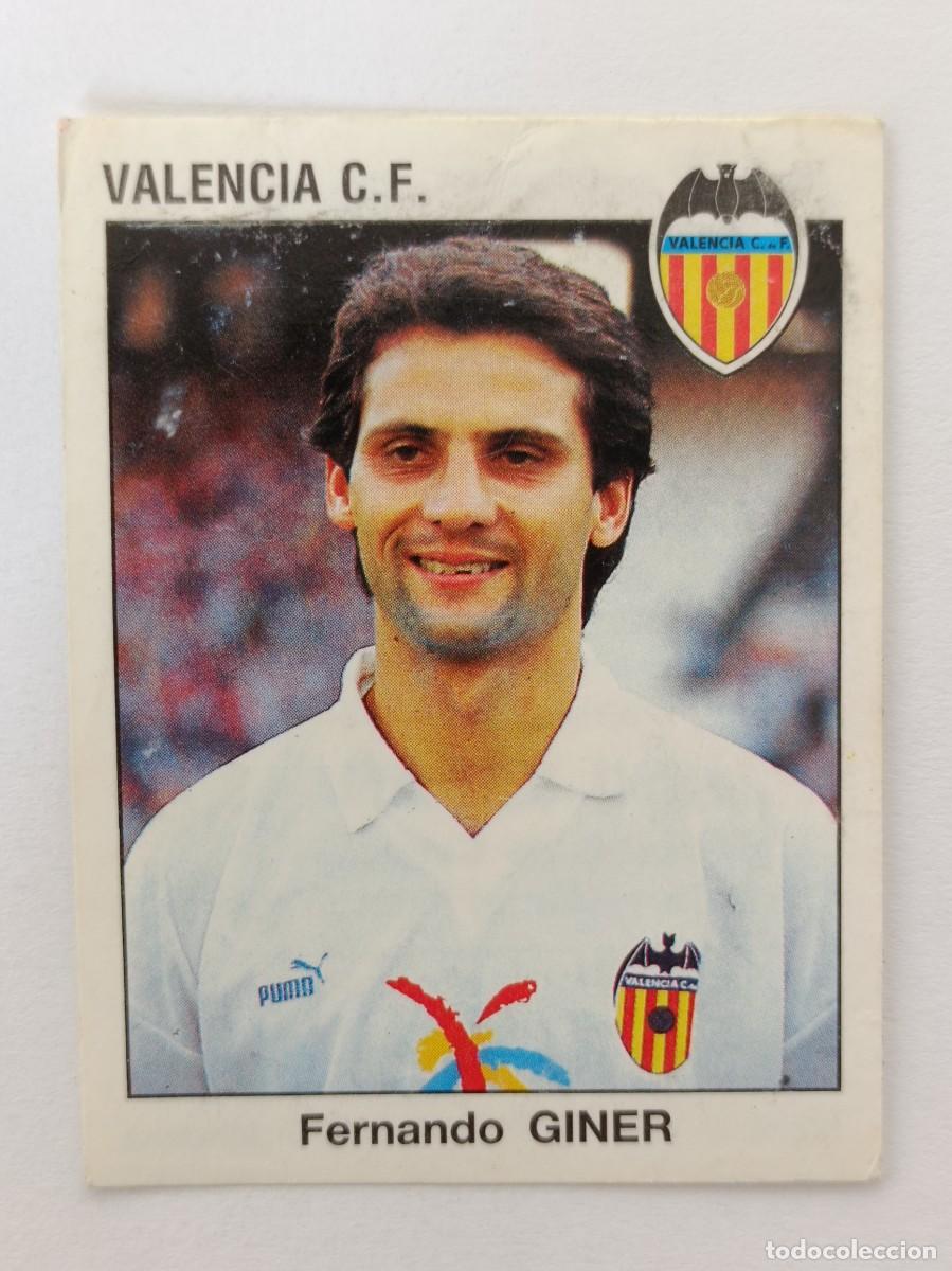 Cromos de F&uacute;tbol: #315 GINER (VALENCIA C.F.) LIGA 93/94 PANINI