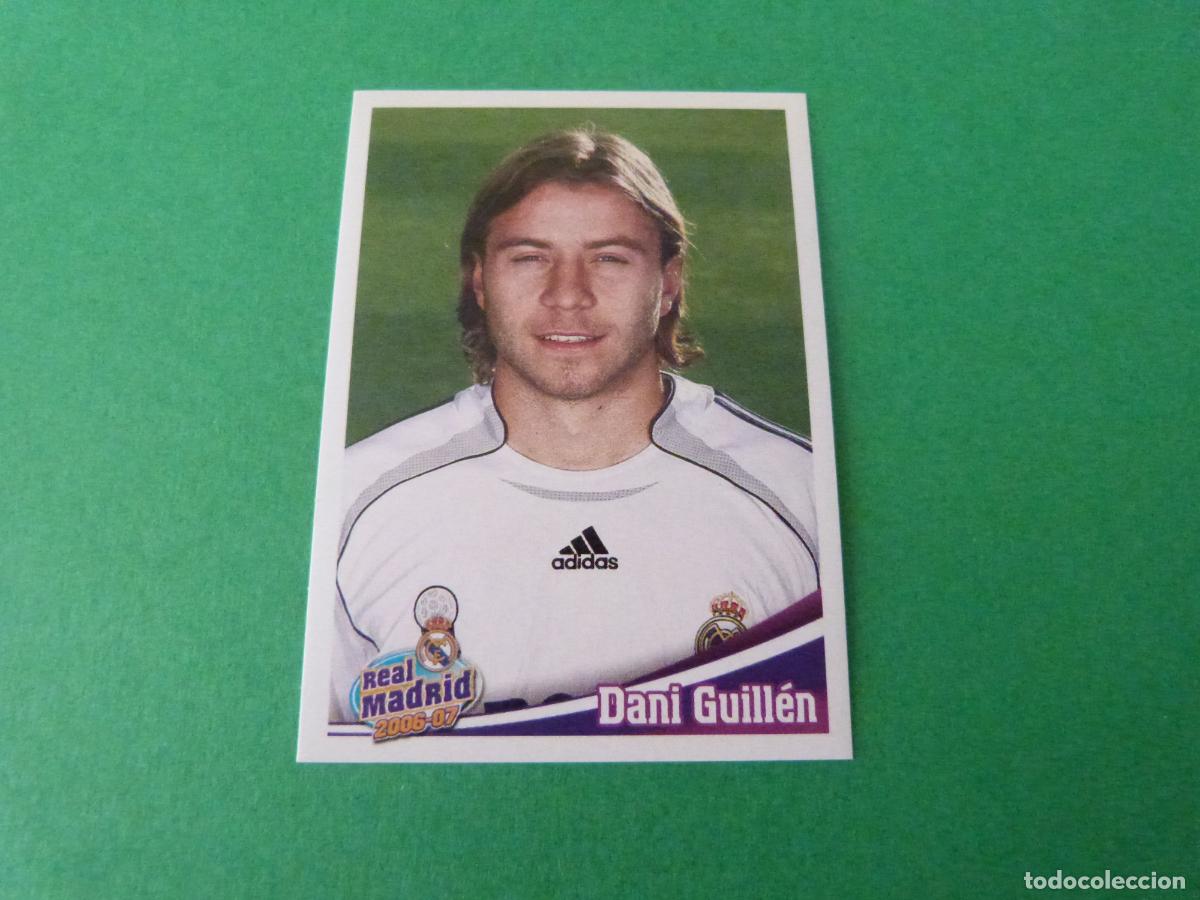 Cromos de F&uacute;tbol: CROMO FUTBOL GUILLEN REAL MADRID C.F. SIN PEGAR N&ordm; 164 ALBUM REAL MADRID C.F. 2006-2007/06-07 PANINI