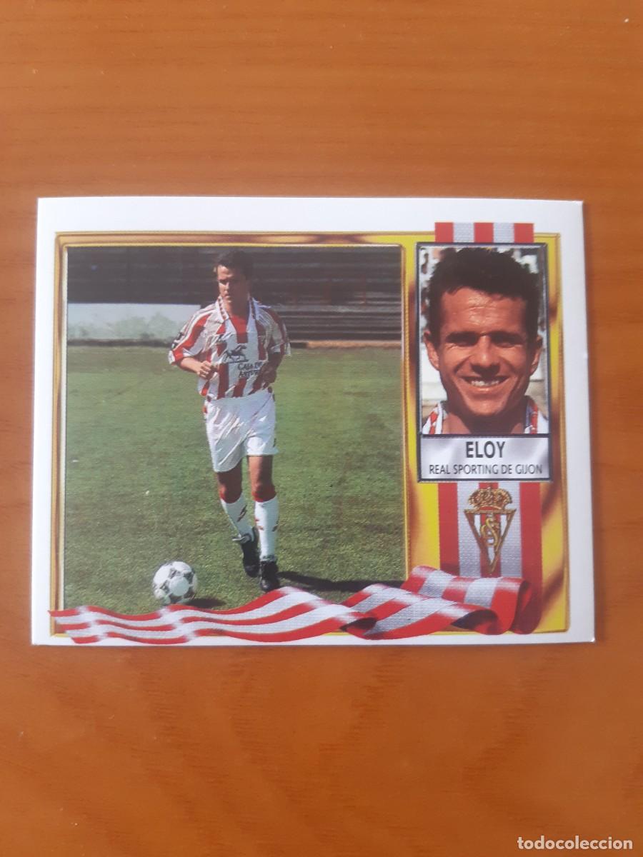 Cromos de F&uacute;tbol: COLOCA ELOY SPORTING GIJ&Oacute;N LIGA 95-96 ESTE. NUNCA PEGADO, SIN PEGAR