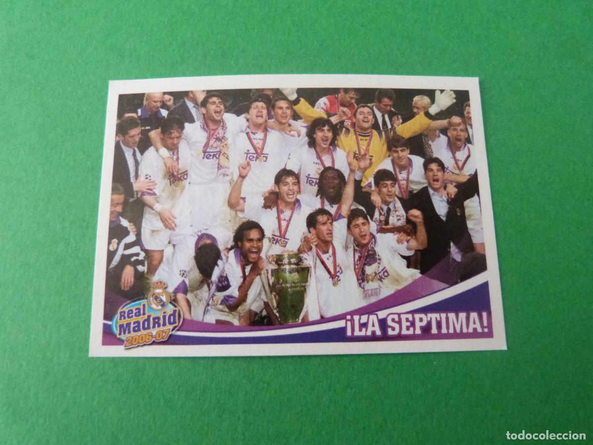 Cromos de F&uacute;tbol: CROMO FUTBOL LA SEPTIMA REAL MADRID C.F. SIN PEGAR N&ordm; 176 ALBUM REAL MADRID C.F. 2006-2007/06-07