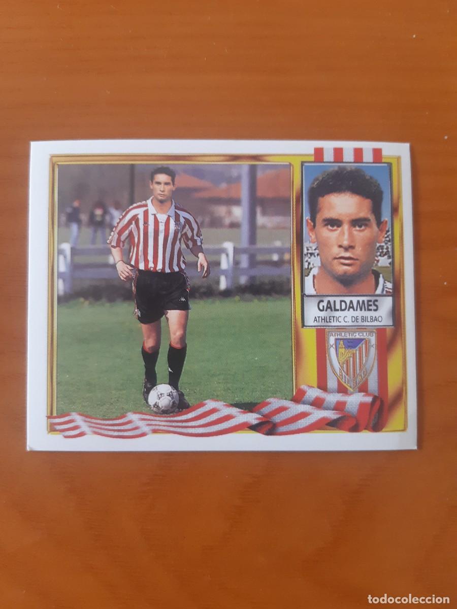Cromos de F&uacute;tbol: COLOCA GALDAMES ATHLETIC BILBAO LIGA 95-96 ESTE. NUNCA PEGADO, SIN PEGAR